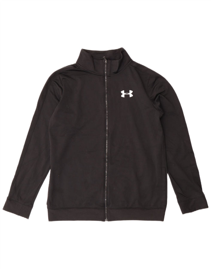 Under Armour Boys αθλητική φόρμα Top Jacket 13-14 Years XL Black Polyester
