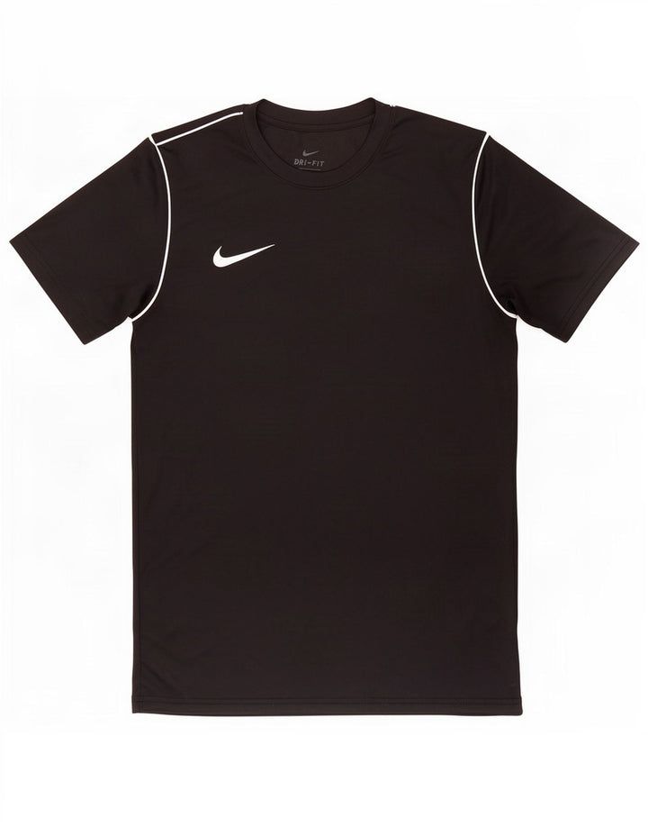 Ανδρικό T-Shirt Nike Dri Fit Top από μεσαίο μαύρο πολυεστέρα