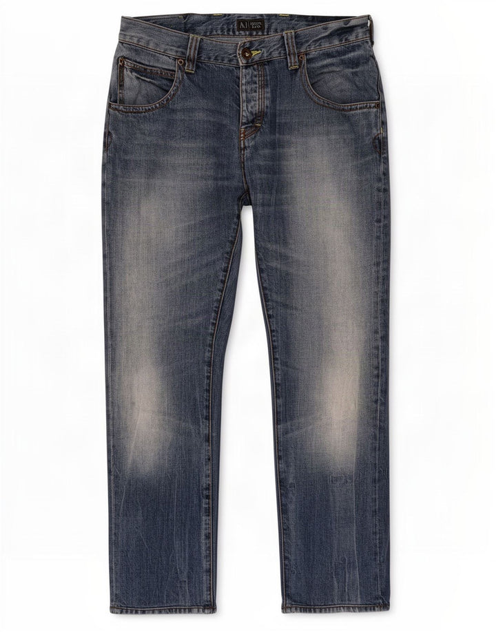 Armani Ανδρικό τζιν ίσιο W34 L30 Μπλε