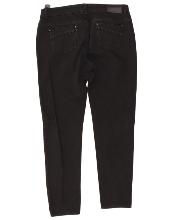 Marks & Spencer Γυναικείο αυτόγραφο Skinny Jeans UK 14 Large W32 L28 Black