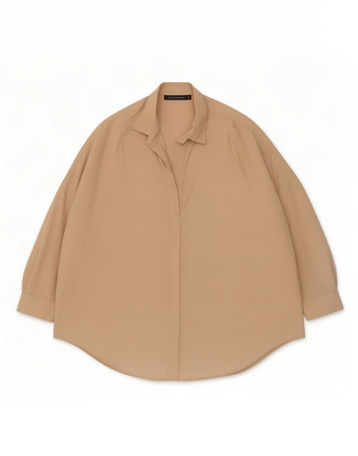 Γυναικείο πουλόβερ με μανίκια 3/4 French Connection UK 12 Medium Beige