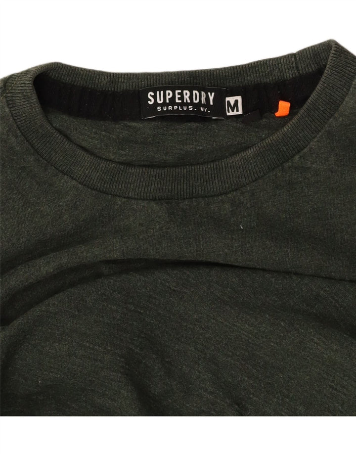 Ανδρικό μακρυμάνικο SUPERDRY Μεσαίο πράσινο