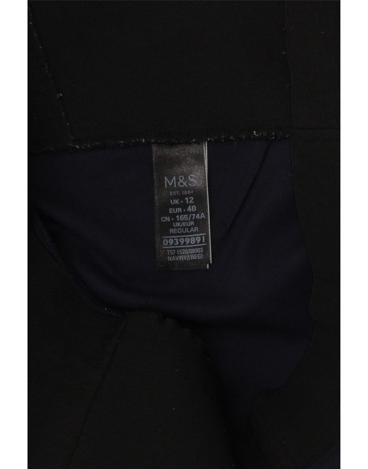 Marks & Spencer Γυναικεία κολάν κανονικής εφαρμογής UK 12 μεσαίου μήκους μπλε βισκόζη