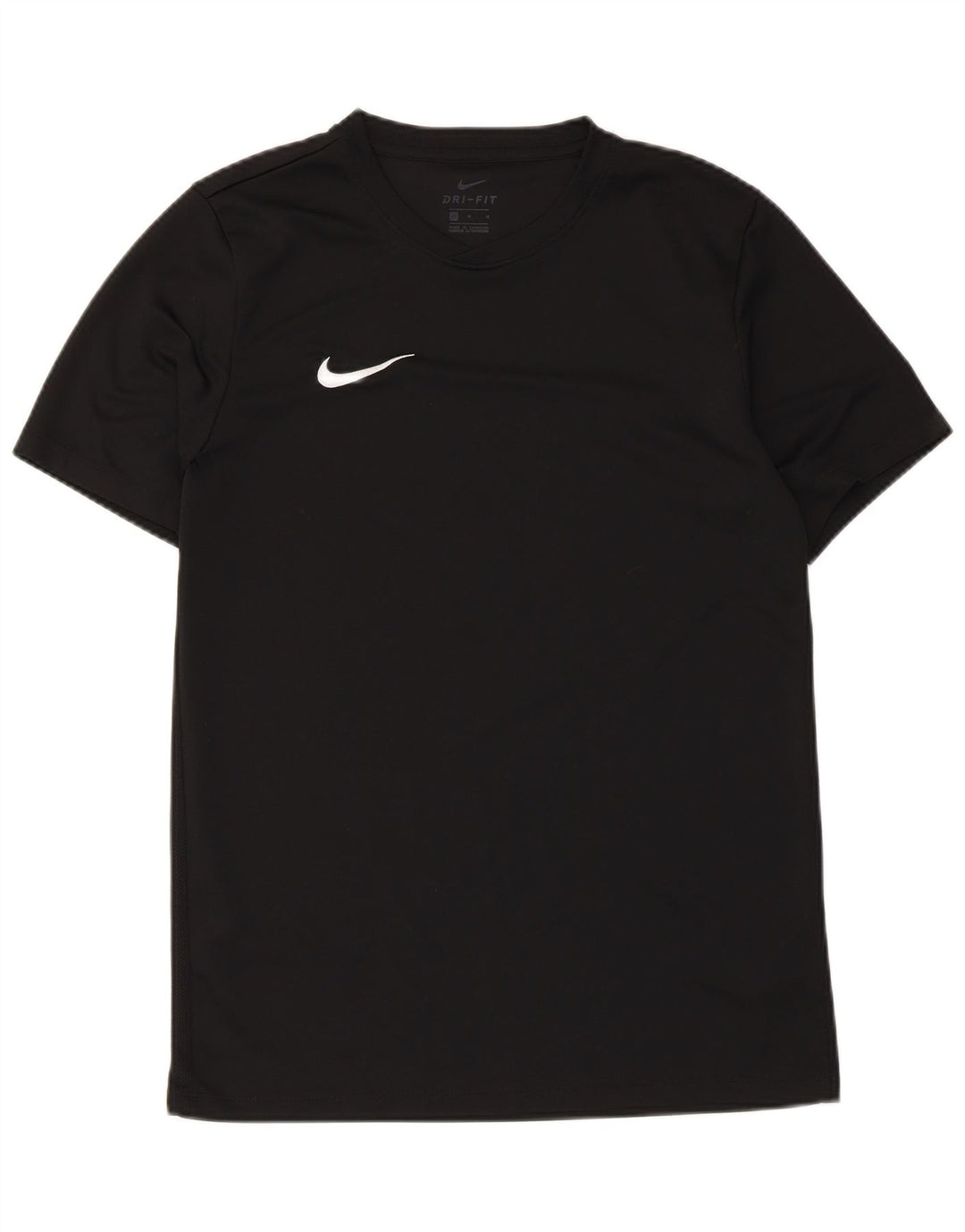 Ανδρικό T-Shirt Nike Dri Fit Top από μεσαίο μαύρο πολυεστέρα
