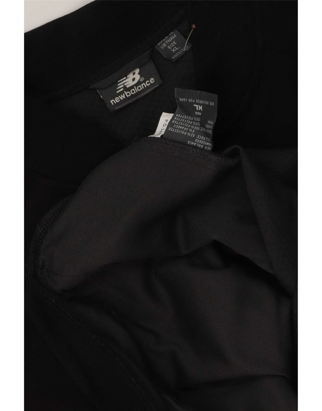 Ανδρική φόρμα New Balance Top Jacket XL Μαύρο Πολυεστέρας