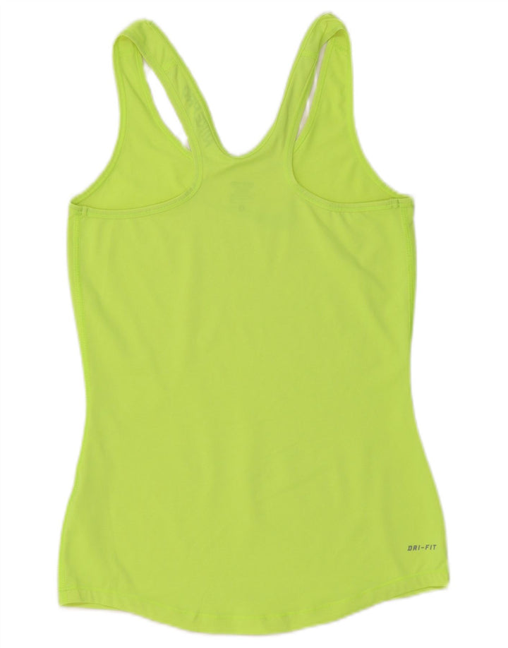 Γυναικείο γραφικό γιλέκο NIKE τοπ UK 8 Small Green Synthetic