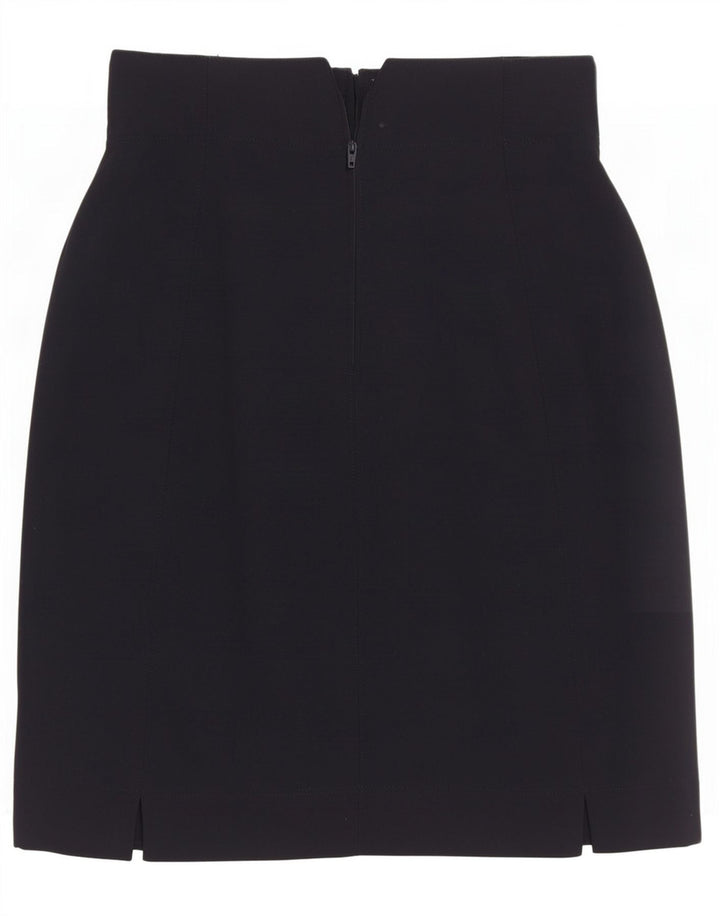 Escada Γυναικεία Pencil Φούστα EU 40 Medium W27 Navy Blue Wool