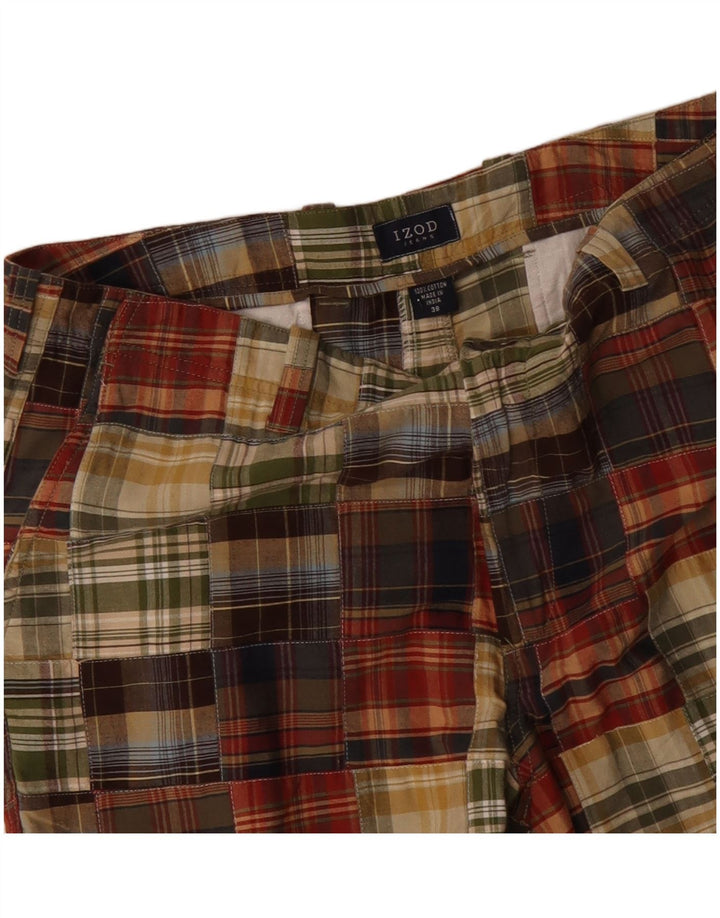 Ανδρικό σορτς Chino IZOD W38 XL Πολύχρωμο Βαμβακερό Patchwork