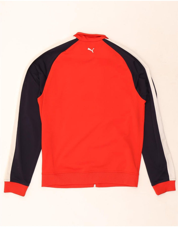 Μπουφάν Puma Boys αθλητική φόρμα 15-16 ετών Κόκκινο πολυεστέρας