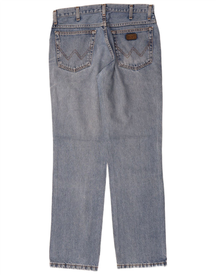 WRANGLER Ανδρικό Texas Straight Jeans W33 L32 Μπλε βαμβακερό