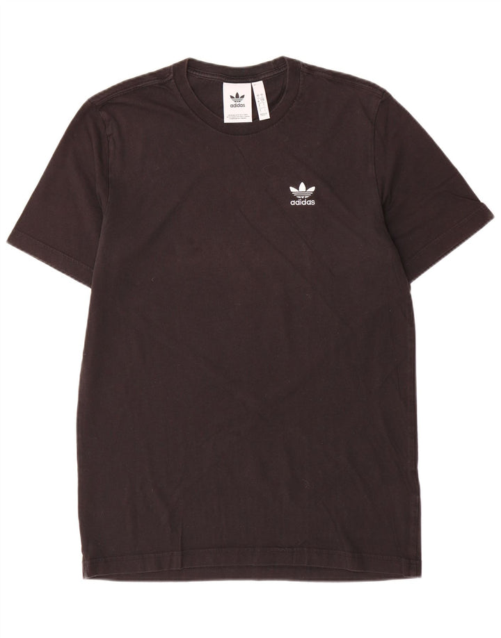Ανδρικό T-Shirt Adidas Top Μικρό μαύρο βαμβακερό