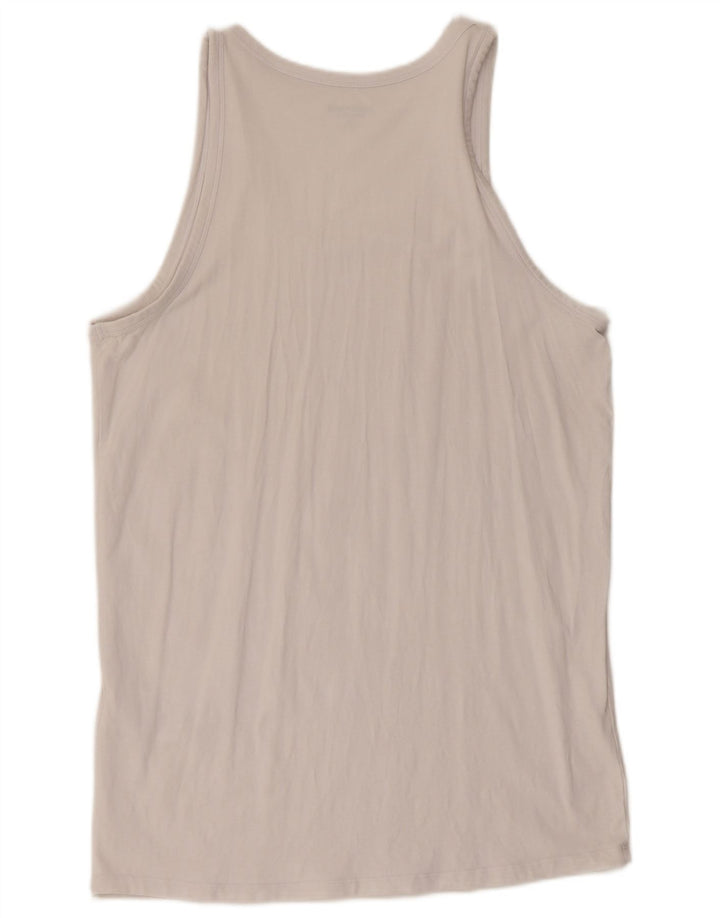 Ανδρικό γιλέκο Jack & Jones 2XL λευκό βαμβακερό