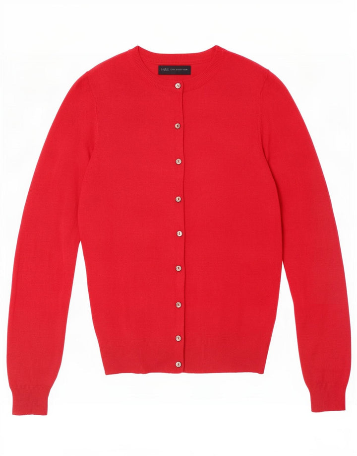 Marks & Spencer Γυναικεία Ζακέτα πουλόβερ UK 10 Small Pink