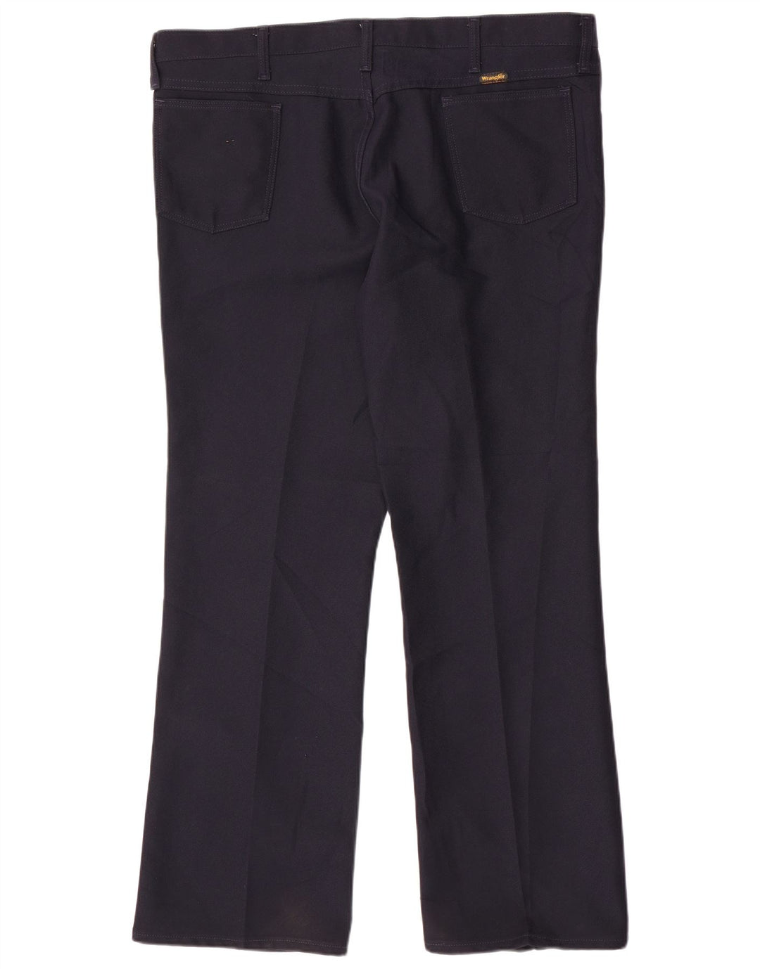 Ανδρικό ίσιο casual παντελόνι WRANGLER W42 L30 Navy Blue Polyester