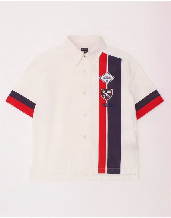 Μπλουζάκι Tommy Hilfiger Boys Graphic 5-6 Years Large White Colourblock