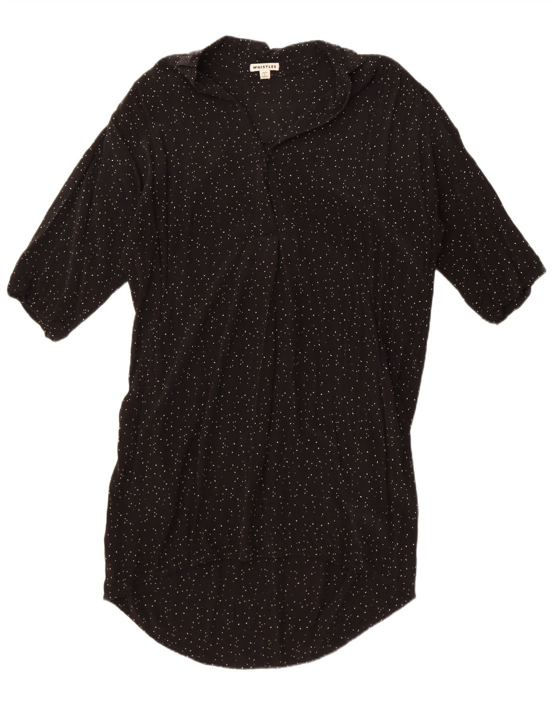 Whistles Γυναικείο φόρεμα με θήκη μεγάλου μεγέθους UK 14 μεσαίου μαύρου στίγματος