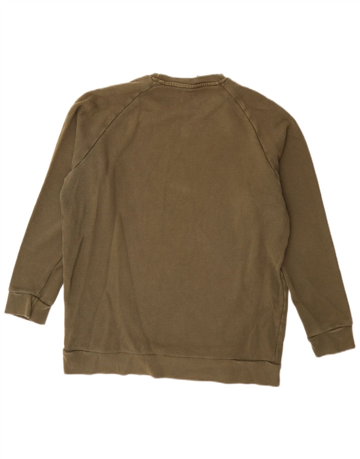 Ανδρικό φούτερ Adidas Jumper Μεγάλο Χακί Βαμβακερό