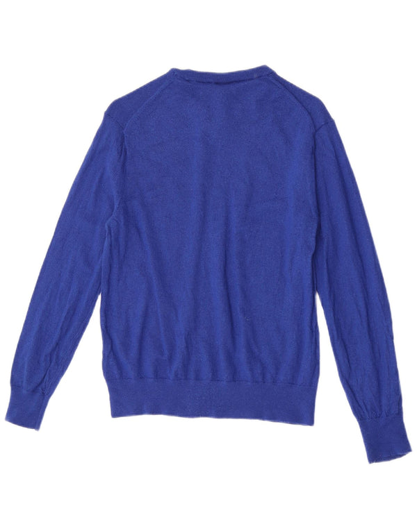 Armani Exchange Γυναικείο πουλόβερ με λαιμόκαυμα UK 14 Large Blue