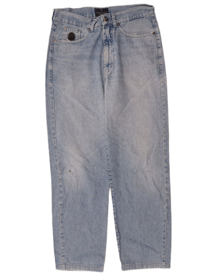TRUSSARDI Ανδρικό τζιν κωνικό W33 L28 Μπλε