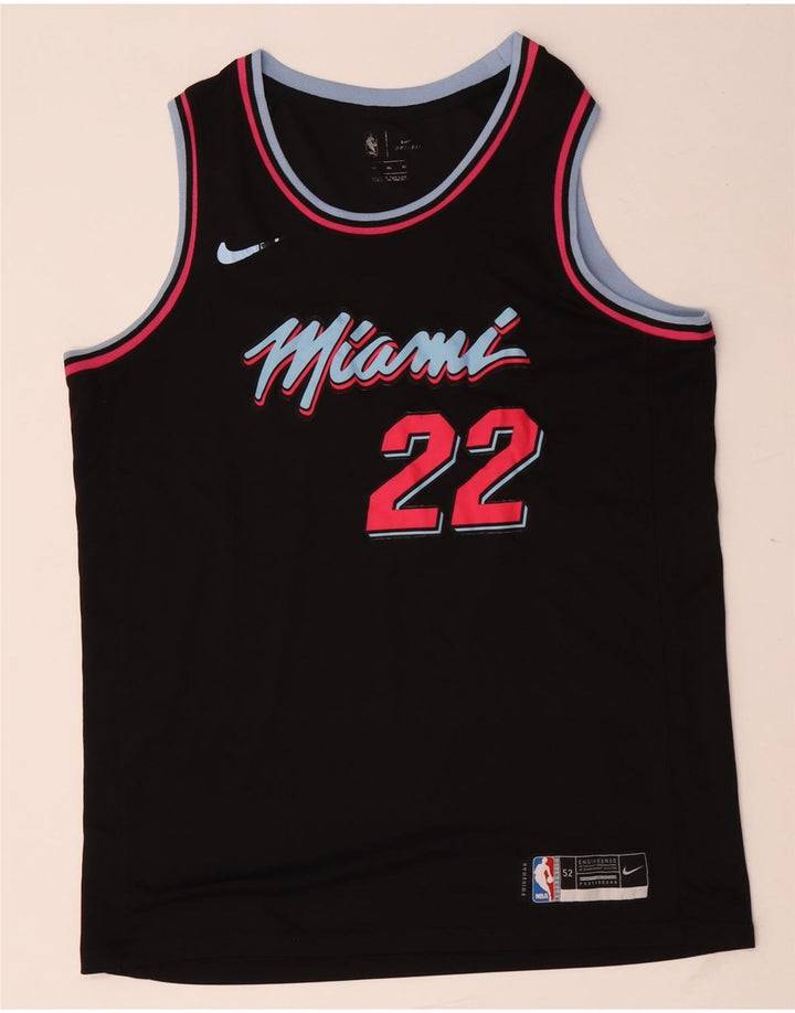 Ανδρικό μπλουζάκι Nike Miami Graphic Top XL Μαύρο ριγέ πολυεστέρα
