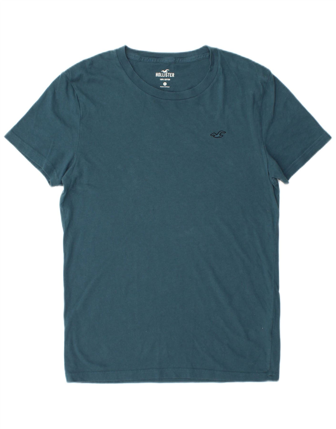 Ανδρικό T-Shirt HOLLISTER Top XS Blue Cotton