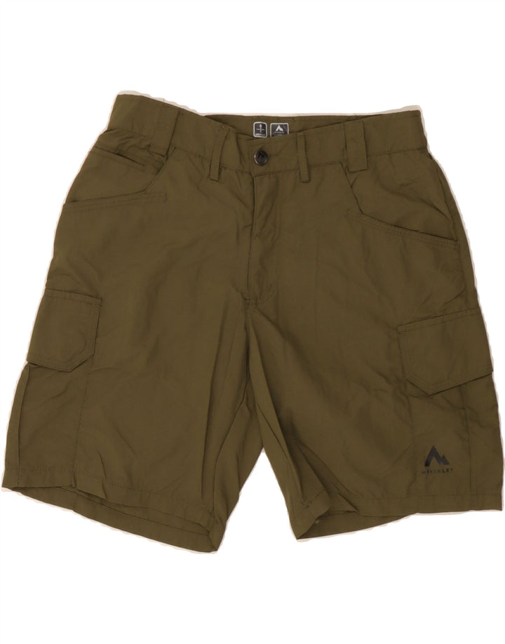 MC KINLEY Mens Cargo Shorts W31 Medium  Khaki Vintage MC Kinley and Second-Hand MC Kinley from Messina Hembry 