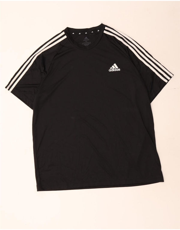Adidas Ανδρικό T-Shirt Aeroready Top XL Μαύρο Πολυεστέρας