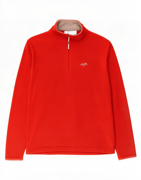 Lotto γυναικείο φερμουάρ Fleece Jumper UK 20 2XL κόκκινο πολυεστέρα