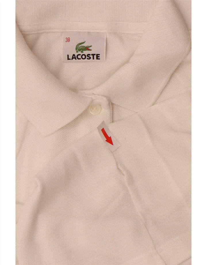 Γυναικείο πουκάμισο Polo Lacoste Νούμερο 38 Medium White