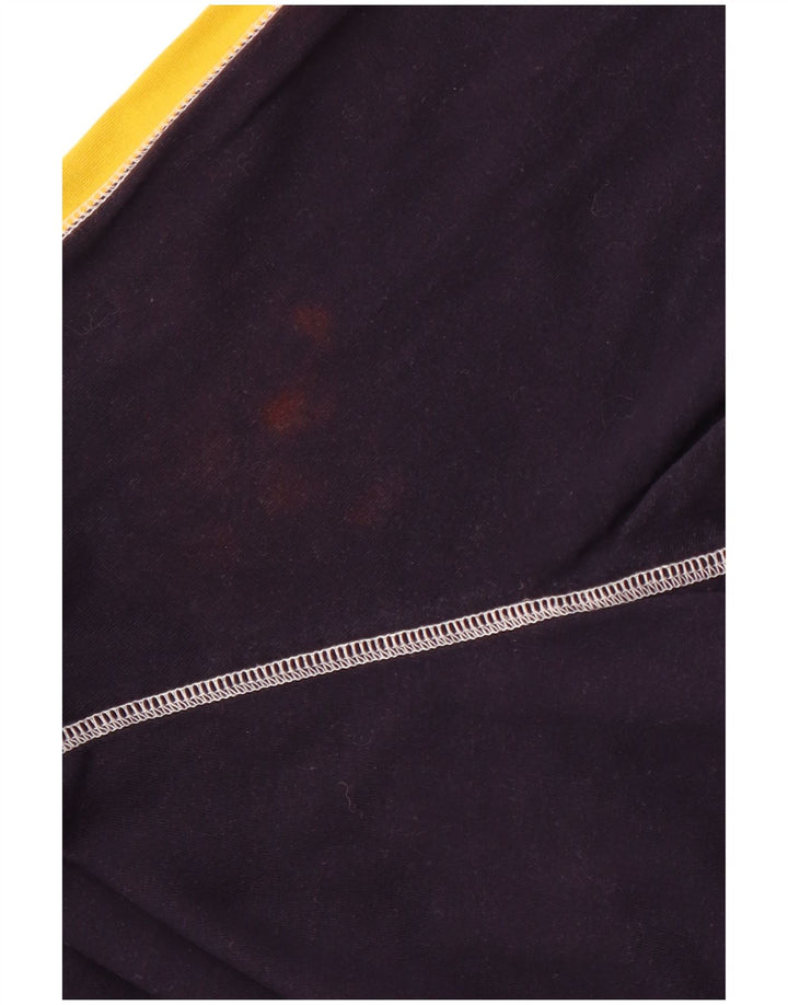 Ανδρική μπλούζα PUMA με μακρυμάνικο XL Navy Blue Colourblock Sports