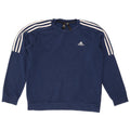 Ανδρικό φούτερ Adidas Jumper Small Navy Blue βαμβακερό