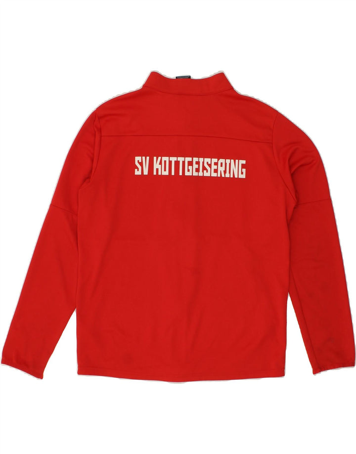 NIKE Boys Graphic Tracksuit Top Jacket 13-14 Years XL Red Polyester Vintage Nike and Second-Hand Nike from Messina Hembry 
