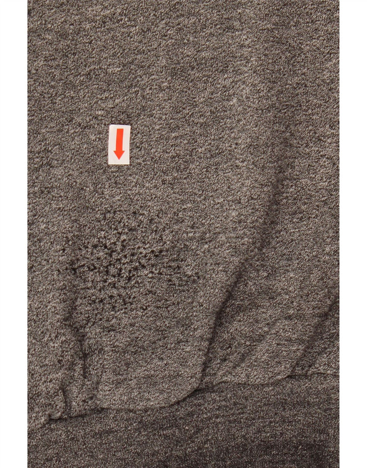 Γυναικείο φούτερ με φερμουάρ VINTAGE Jumper UK 18 XL με γκρι φούτερ