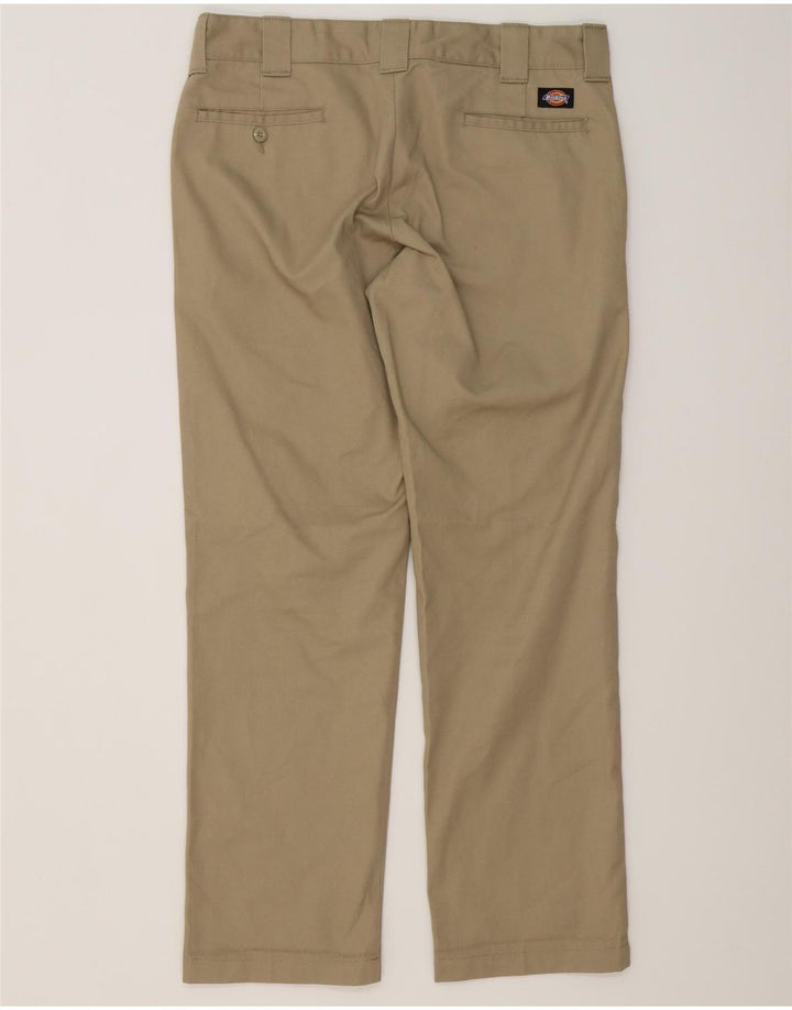 DICKIES Ανδρικό ίσιο παντελόνι Chino W34 L32 Beige Polyester