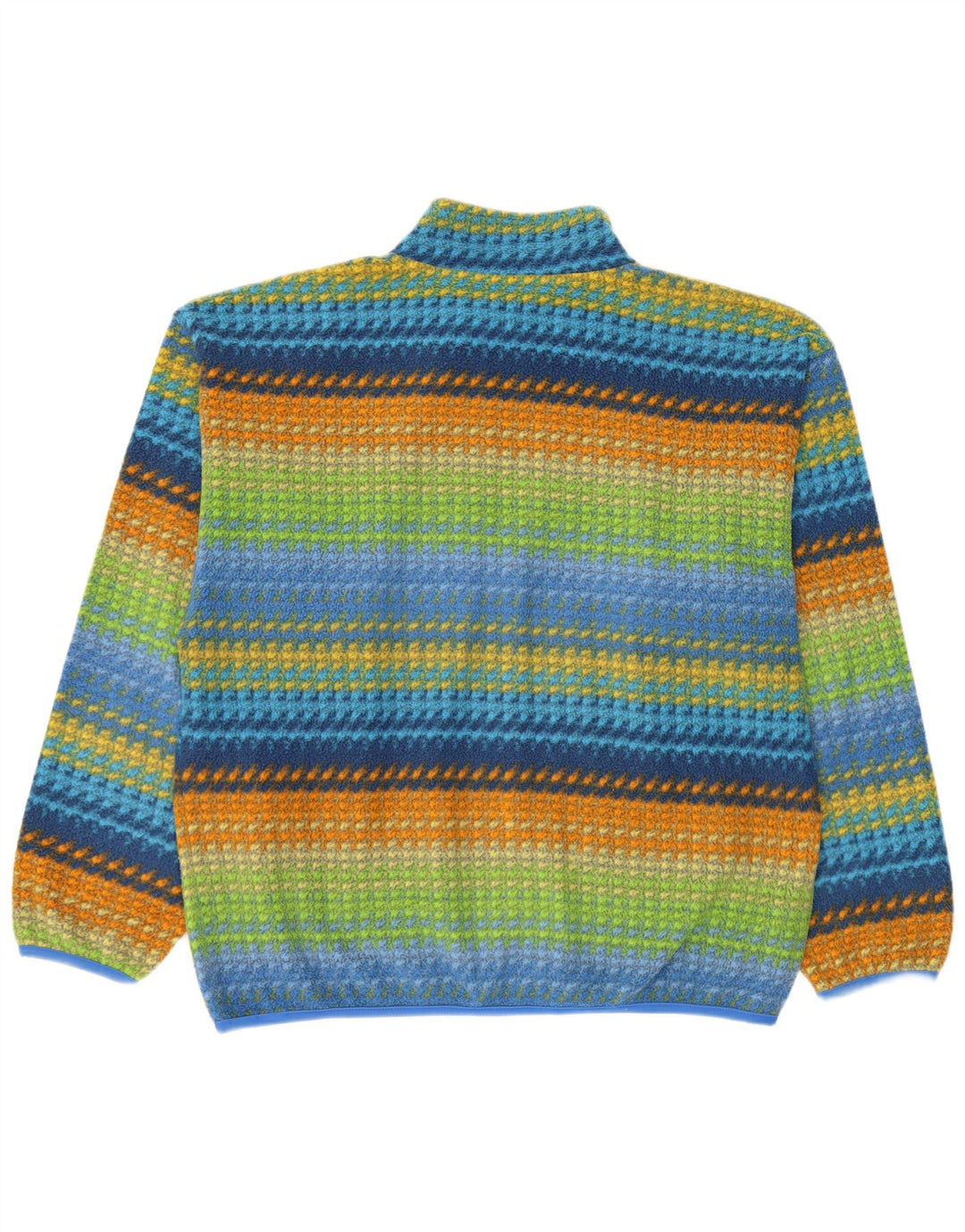 INVICTA Ανδρικό φερμουάρ φλις λαιμόκοψη Μεγάλο πολύχρωμο ριγέ