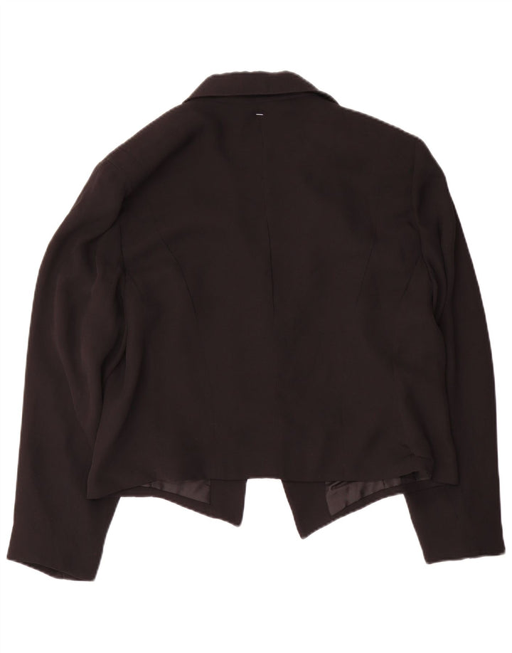 Dorette Γυναικείο Μπουφάν Blazer Crop 1 Button IT 42 Medium Black Floral