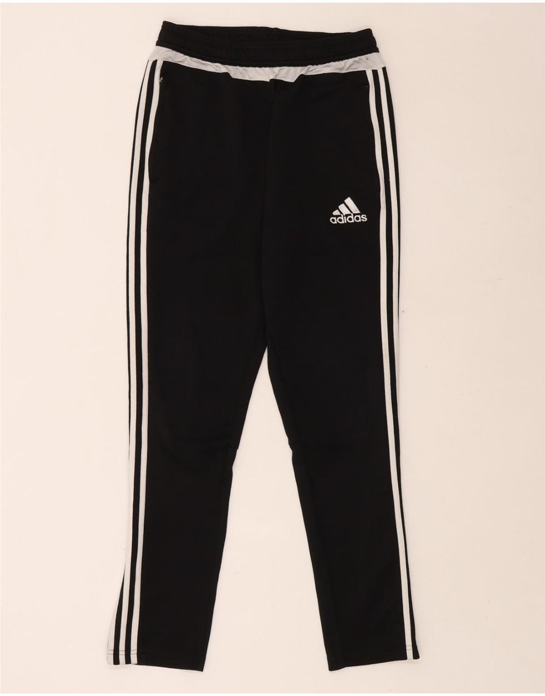 Παντελόνι αθλητικής φόρμας ADIDAS Boys Climacool 13-14 ετών μαύρο πολυεστέρα