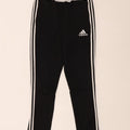 Παντελόνι αθλητικής φόρμας ADIDAS Boys Climacool 13-14 ετών μαύρο πολυεστέρα