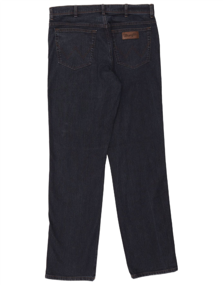 Wrangler Ανδρικό Texas Straight Jeans W36 L36 Navy Blue Cotton