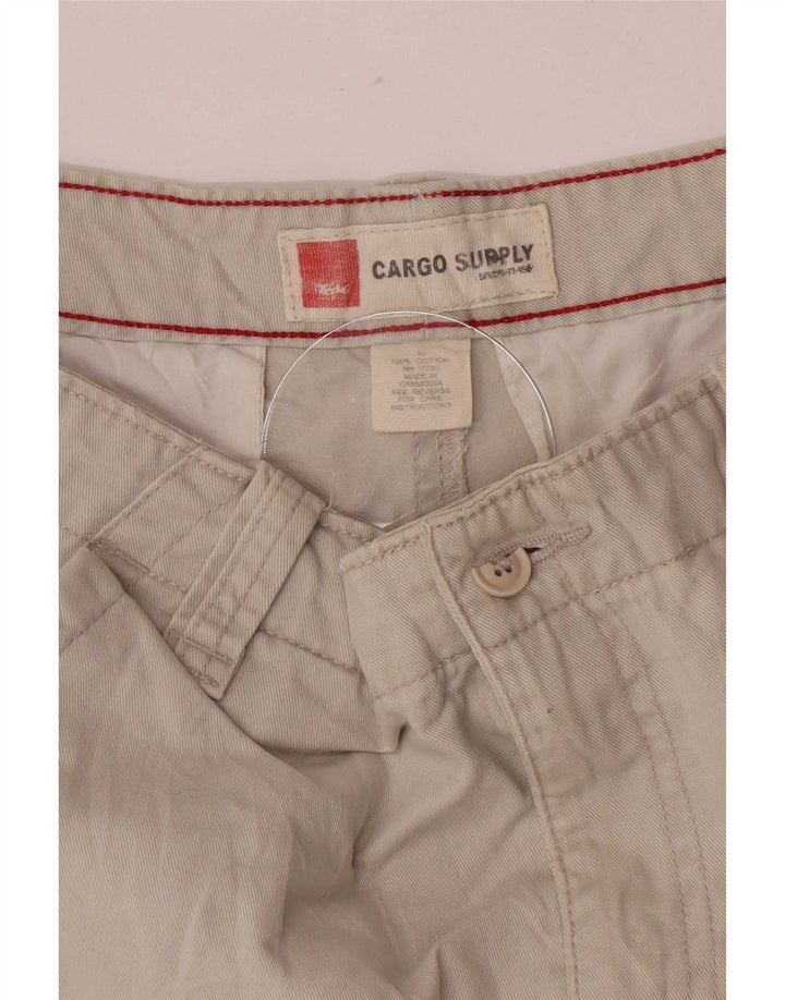 Mossimo Ανδρικό σορτς Cargo Medium W32 Beige Cotton