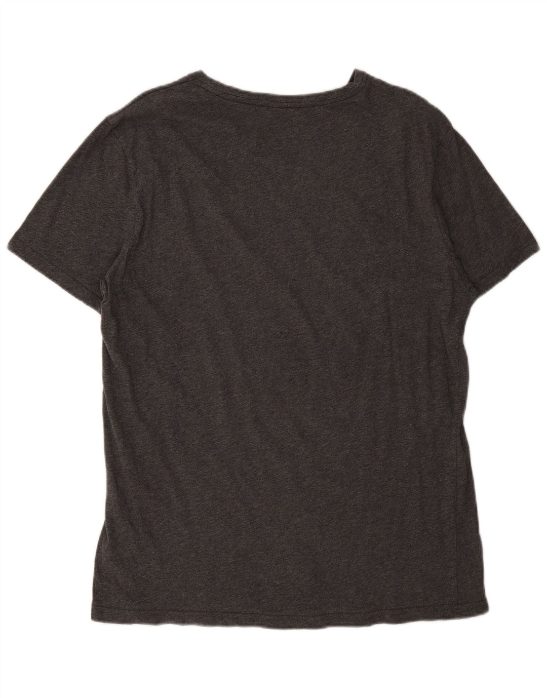 Ανδρικό γραφικό T-Shirt Tommy Hilfiger Top μεγάλο γκρι βαμβακερό