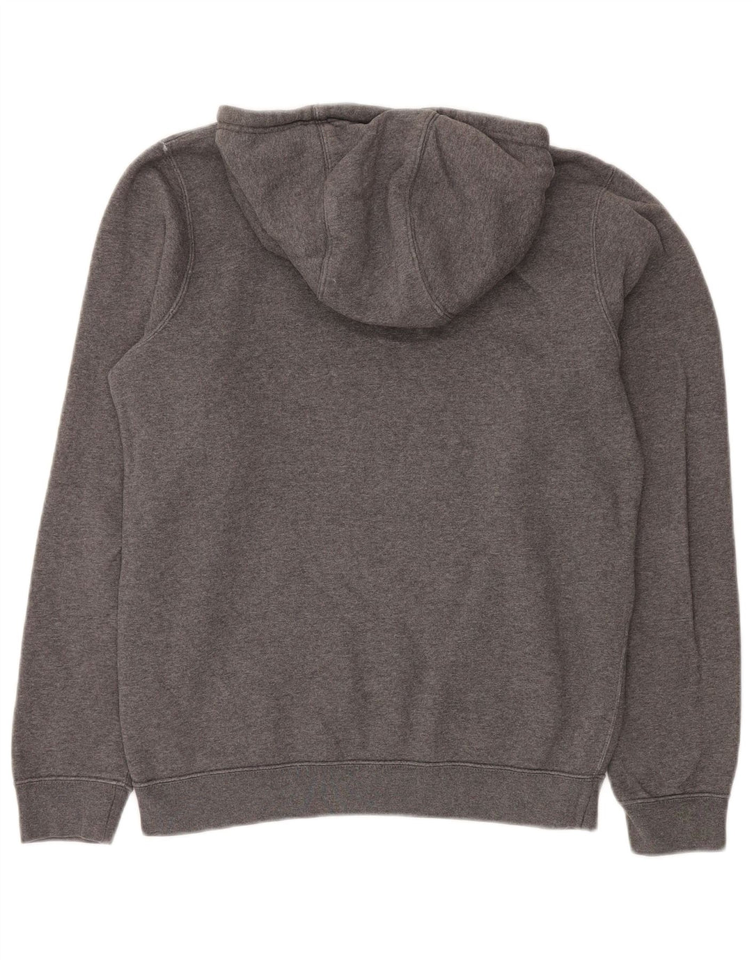 Ανδρικό μπλουζάκι με κουκούλα Nike, μικρό γκρι βαμβακερό