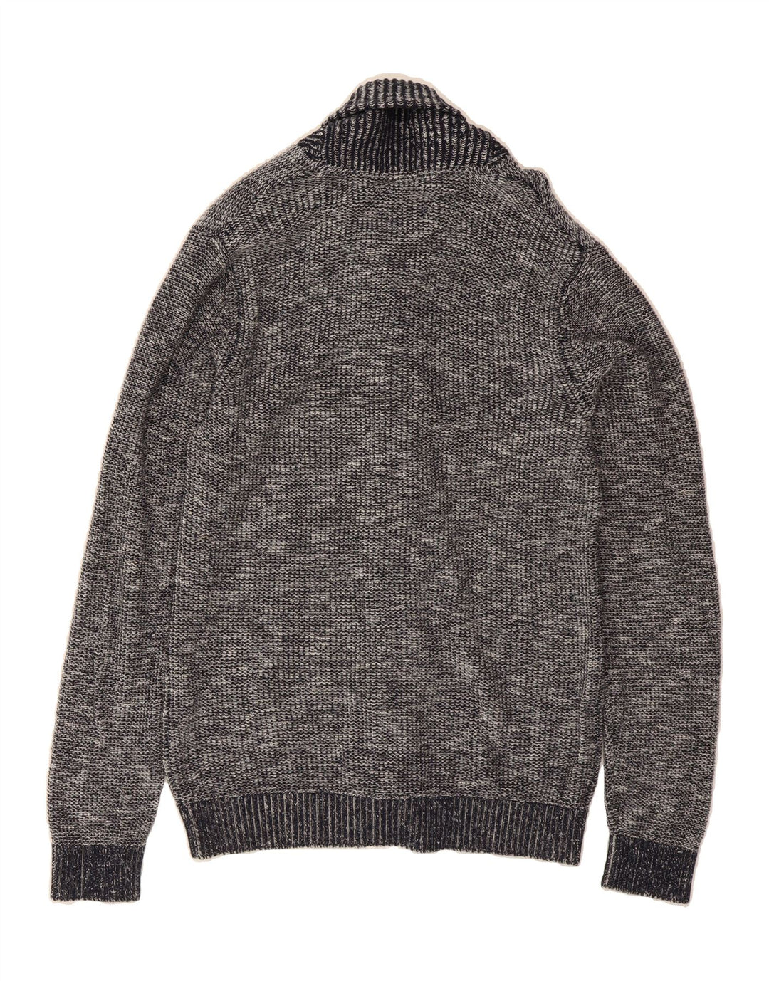 JACK & JONES Mens Cardigan Sweater Medium Grey Cotton Vintage Jack & Jones and Second-Hand Jack & Jones from Messina Hembry 