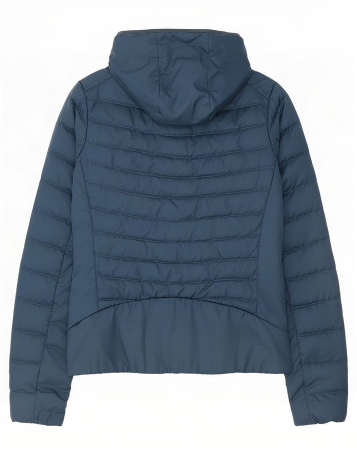 The North Face γυναικείο μπουφάν με κουκούλα UK 10 Small Blue Polyester