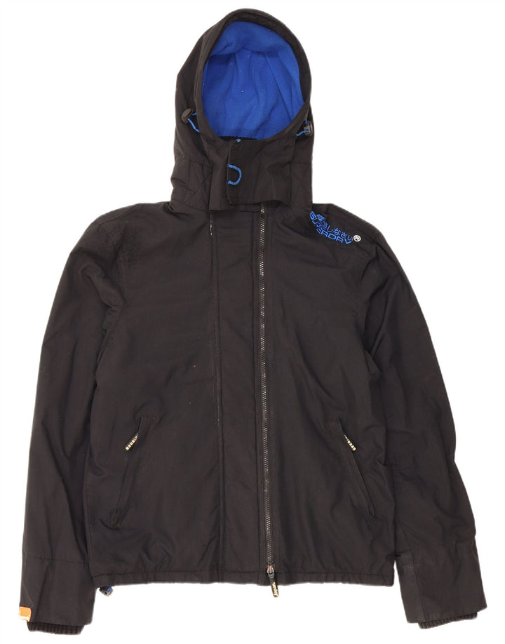 Ανδρικό SUPERDRY Windcheater με κουκούλα Windbreaker Jacket UK 38 Medium Black