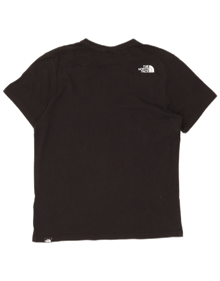 Ανδρικό T-Shirt North Face Top Μεσαίο μαύρο βαμβακερό