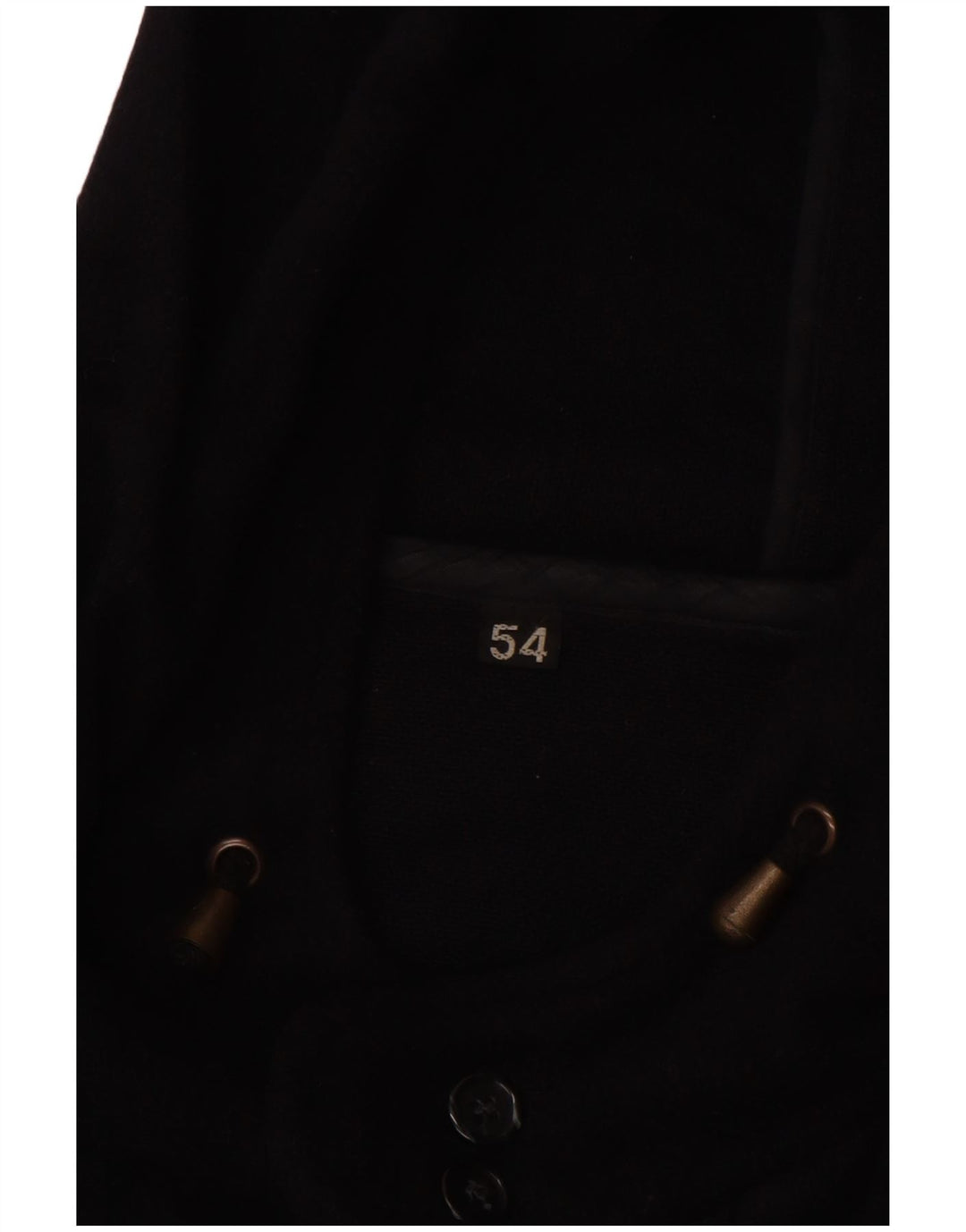 VINTAGE Ανδρικό παλτό Duffle με κουκούλα IT 54 2XL Navy Blue