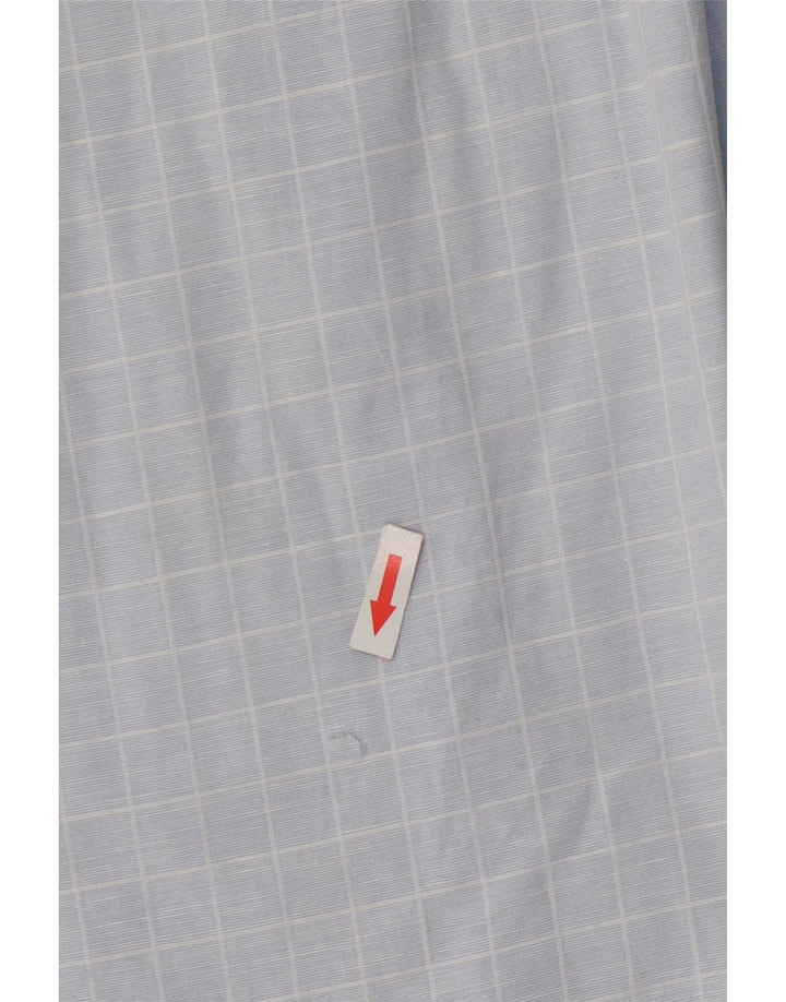 Ανδρικό πουκάμισο Massimo Dutti 2XL Blue Check Cotton