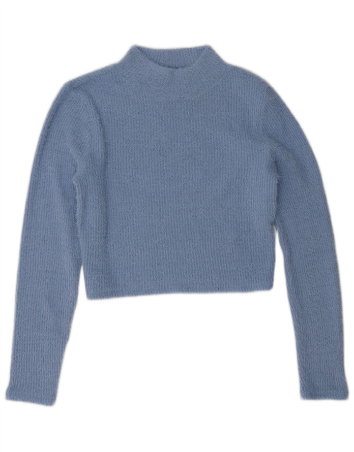 Zara Γυναικείο πουλόβερ με λαιμόκοψη χελώνας UK 16 Large Blue