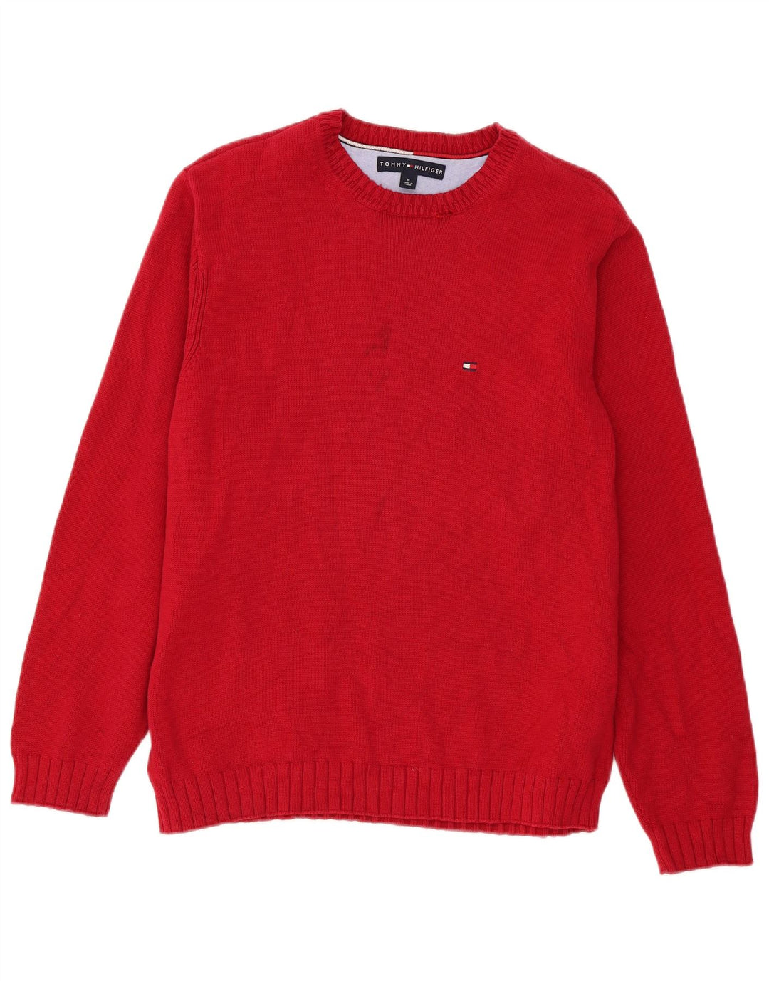Ανδρικό πουλόβερ Tommy Hilfiger Boat Neck Jumper Medium Burgundy